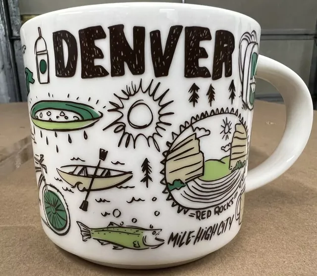 Starbucks Been There Series Denver mug