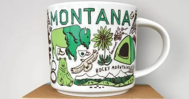 Starbucks Been There Series Montana mug