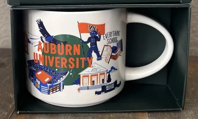 Starbucks Discovery Series Auburn University mug
