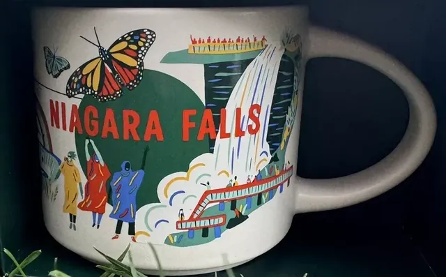 Starbucks Discovery Series Niagara Falls mug