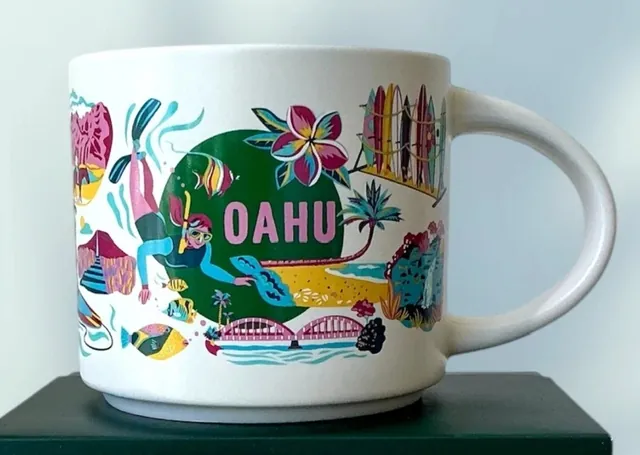 Starbucks Oahu Discovery Series mug