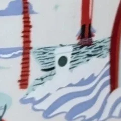 Close-up of the hidden Starbucks cup on the Alabama Discovery Series mug