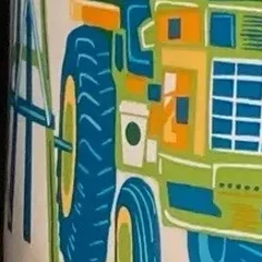 Close-up of the hidden Starbucks cup on the Nebraska Discovery Series mug